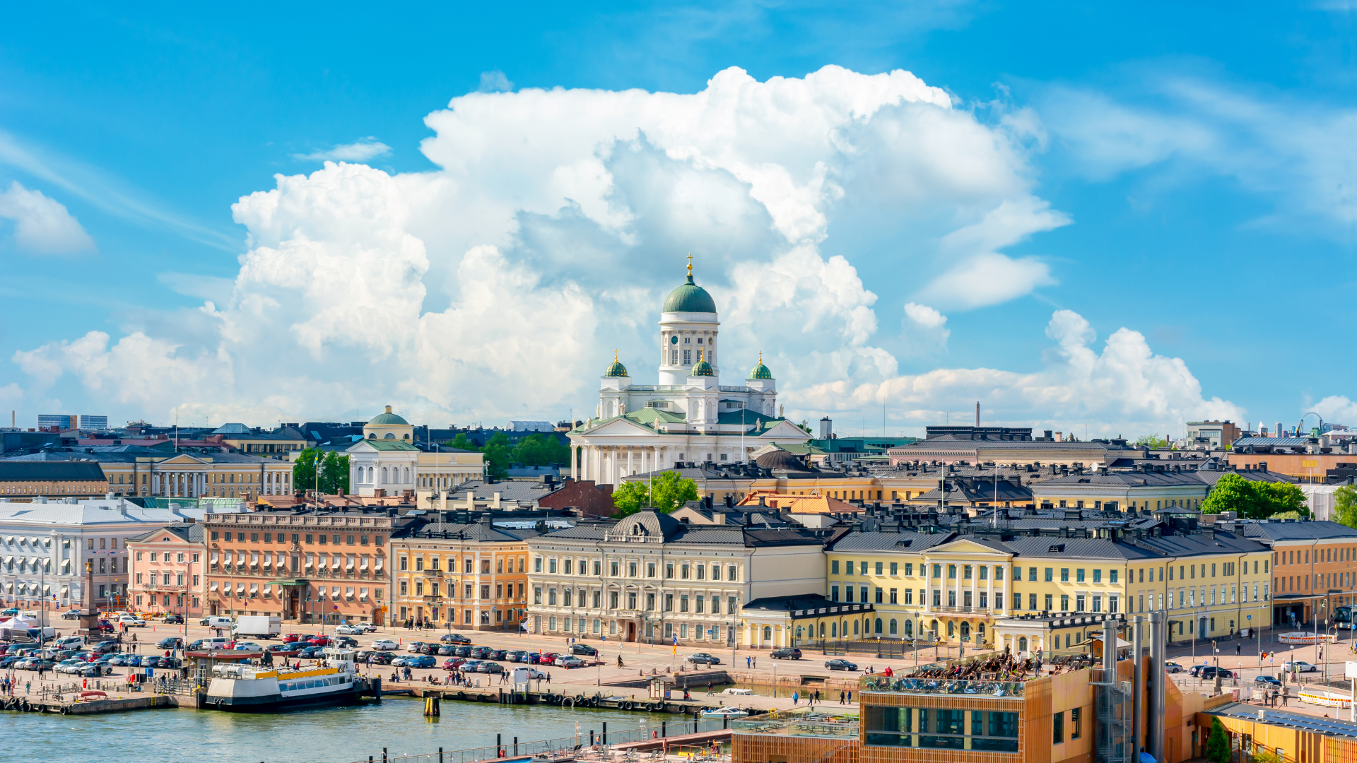 A picture of Helsinki.